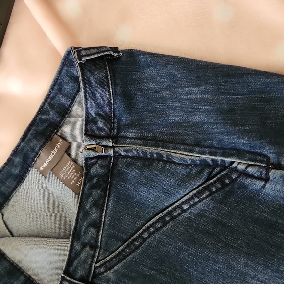 Vintage AVENUE Denim skirt Size 14/16 - Picture 4 of 5